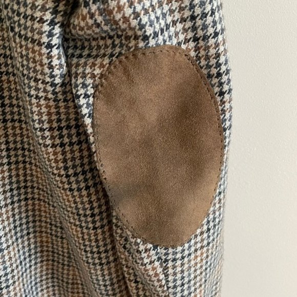 Zara Double Breasted Houndstooth Blazer Size Small - Dark Academia Aesthetic - Picture 10 of 12